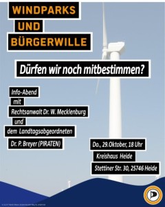 Veranstaltungsplakat-Windenergie